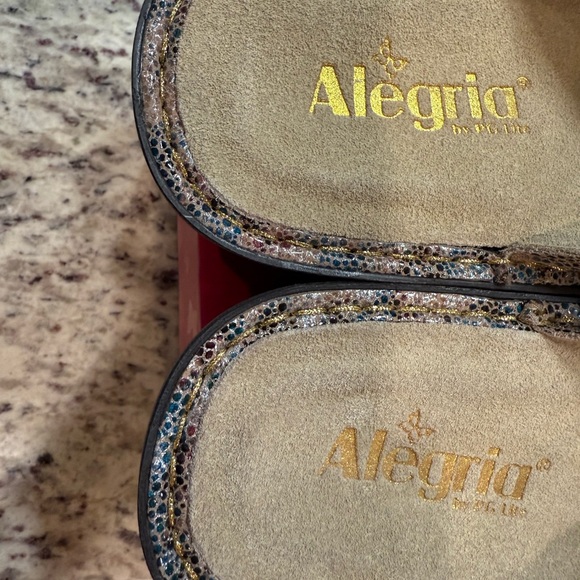 Alegria DINAH-FAWN DOTTIE ADJUSTABLE STRAP SLIDE SANDAL Sz 10.5-11 EU 41 NIB - Picture 16 of 16